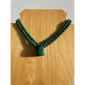 Malachite Necklace From Mexico